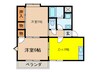 ハイツエンバ 2DKの間取り