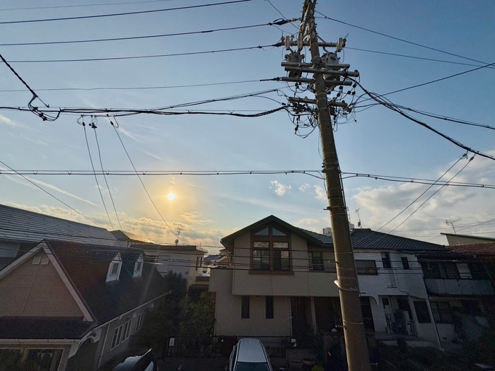 室内からの展望 ハーモニーテラス自由ヶ丘