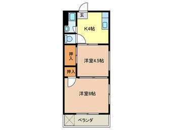 間取図 大東ﾋﾞﾙ