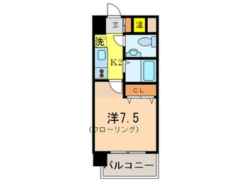 間取図 CITY SPIRE 名駅南