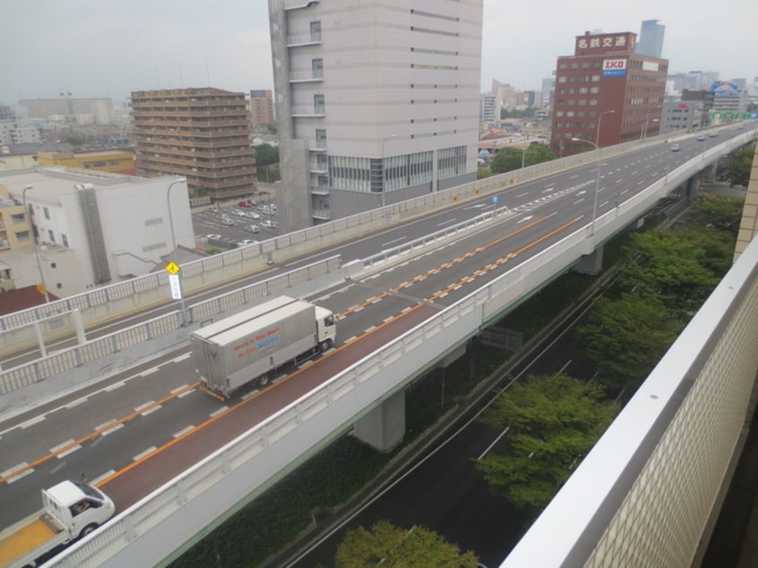 室内からの展望 CITY SPIRE 名駅南