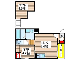 間取図 カーサヴェルデ