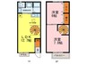 Aperire 2LDKの間取り
