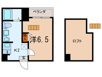 間取図 クレスト新富