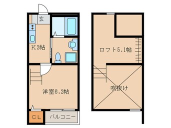 間取図 アルシオーネ元郷