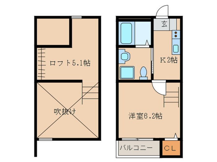 間取り図 アルシオーネ元郷