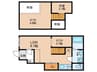 Raffine賑町 1LDKの間取り