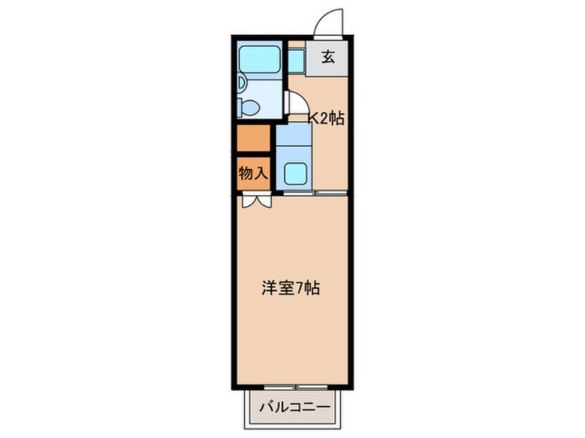 間取図 ハイジュネス山手