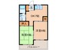 大塚ビル 2DKの間取り