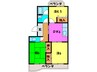 グランドゥール須田 3DKの間取り