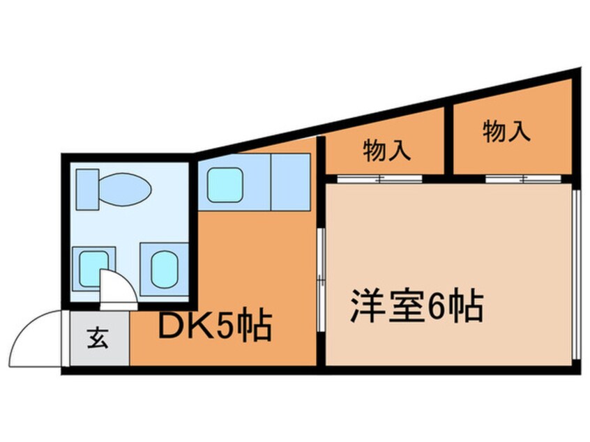 間取図 明治第３ビル