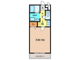 間取図 アンプル－ル　ブワ　シャト－