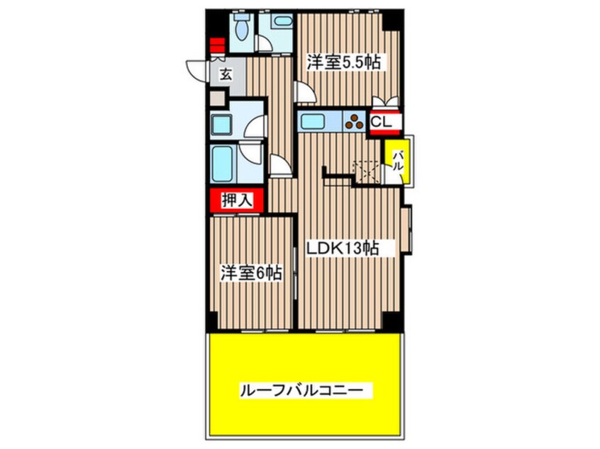 間取図 ハオスＭＳＫ