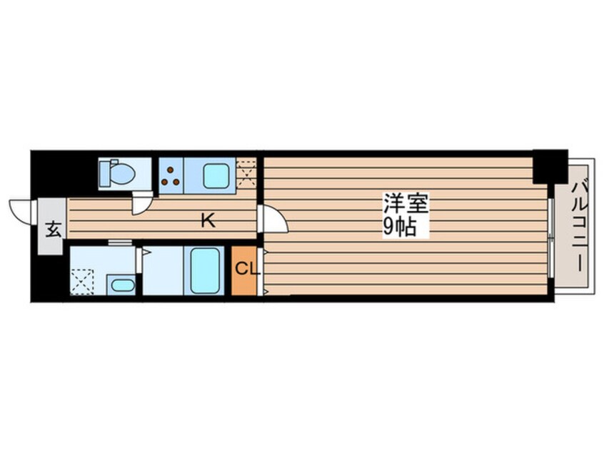 間取図 トレヴィ高岳