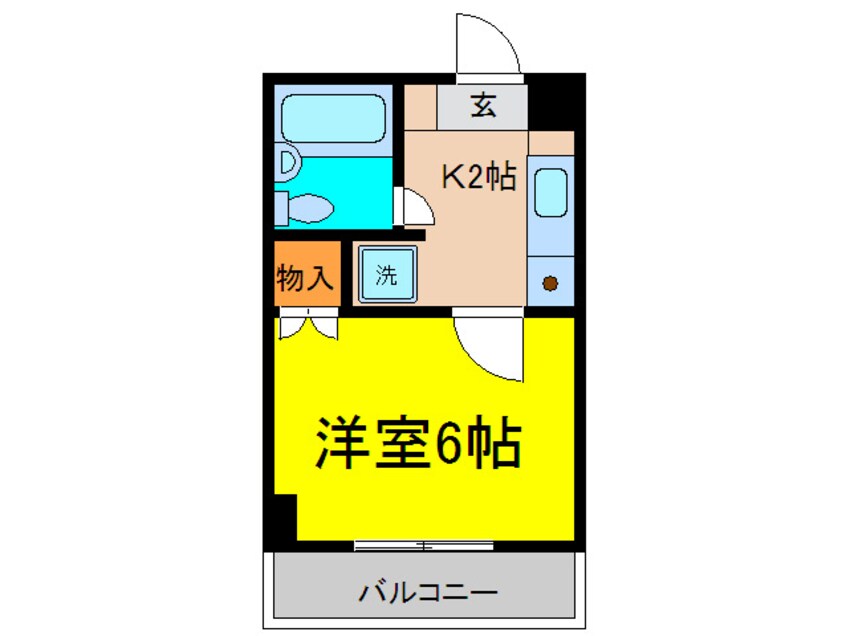 間取図 エステート大須