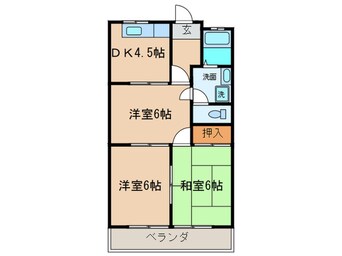 間取図 メゾンエクセル