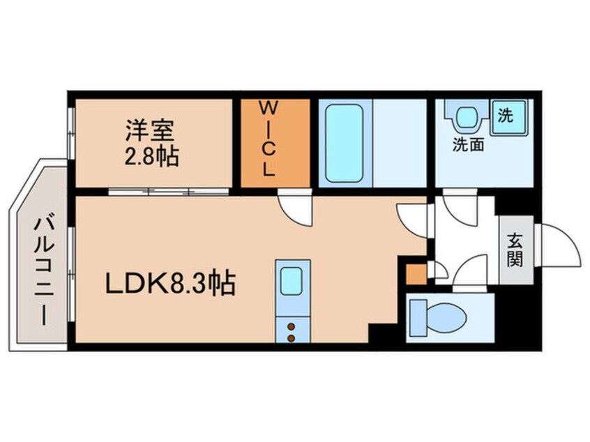 間取図 アソシエ中村