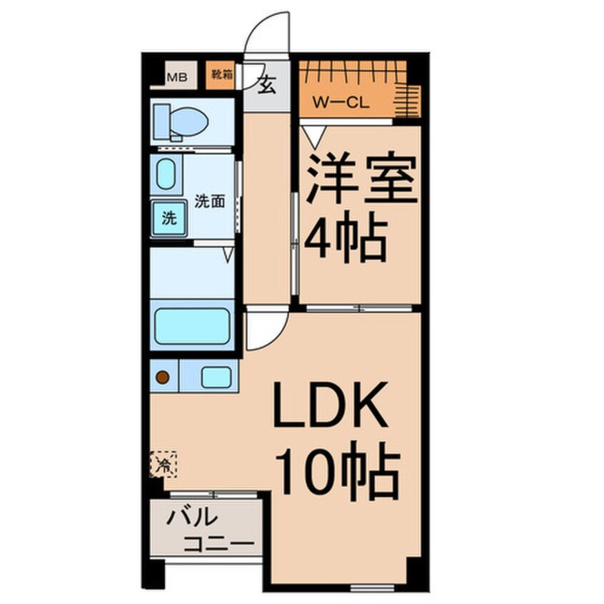 間取図 パークアベニュー東山