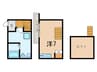 Ｋａｎｏｎ 1Rの間取り