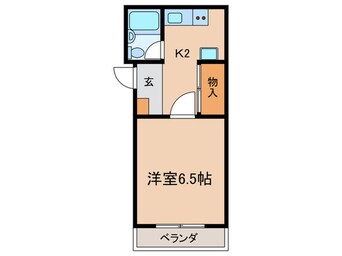間取図 ﾒｿﾞﾝﾛﾜｰﾙ