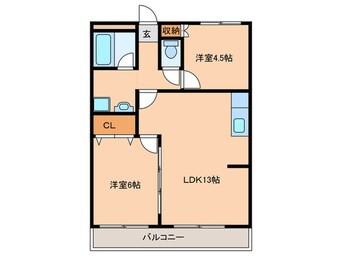 間取図 富士マンション