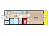 ヒルズＯＫＤ 1Kの間取り
