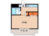 グレイス桜 1Rの間取り