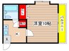 グレイス桜 1Kの間取り