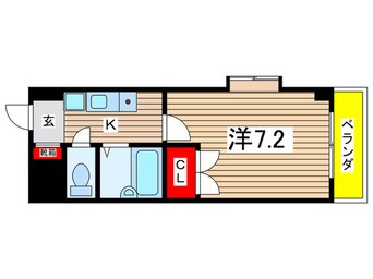 間取図 プランド－ル桜山