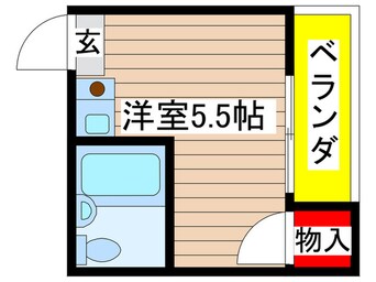 間取図 ハートイン豊岡通