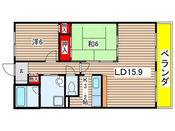 間取図 グランドメゾン熊野