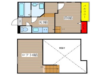 間取図 Creo六番町