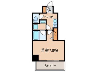 間取図 E-city大須