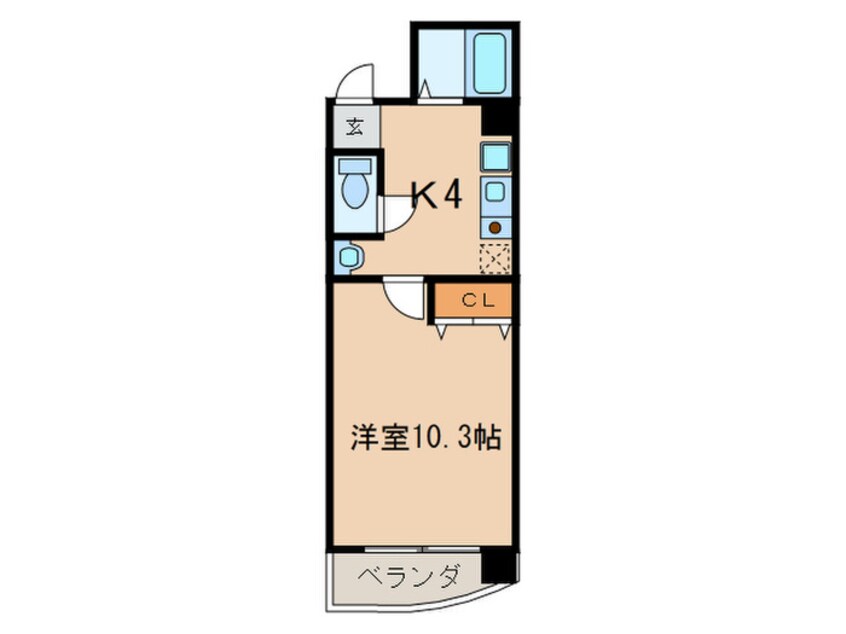 間取図 クレア垣戸