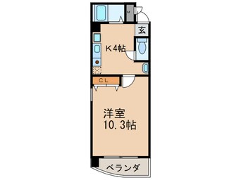 間取図 クレア垣戸