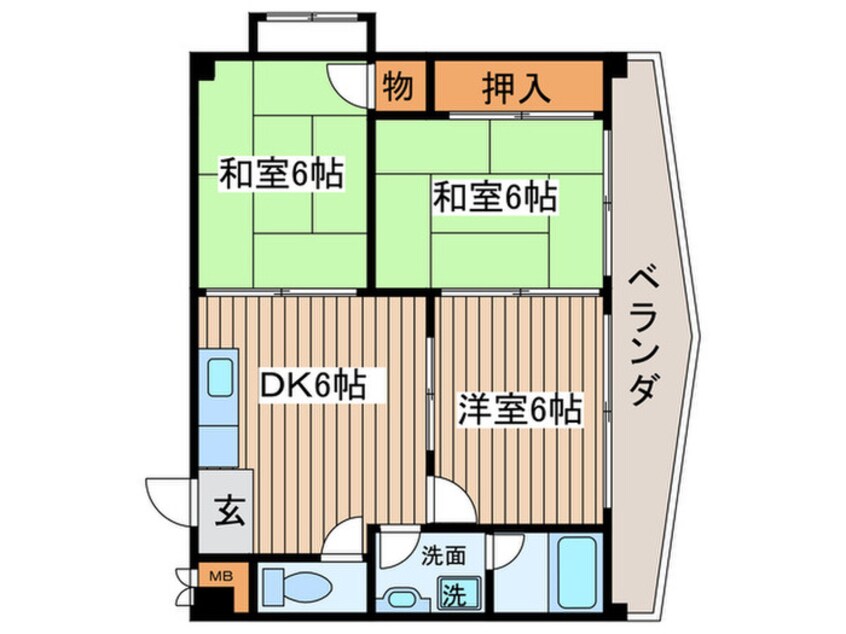 間取図 メゾン明円