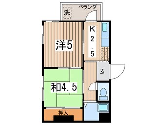 間取図 堀田中駒ビル