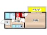 ＤＷＥＬＬ１７ 1Kの間取り