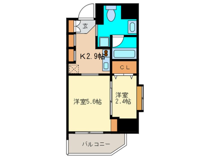 間取図 レジディア丸の内