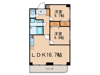 間取図 エムズ八剣