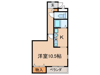 間取図 エミネンス・フロ－ラＭ