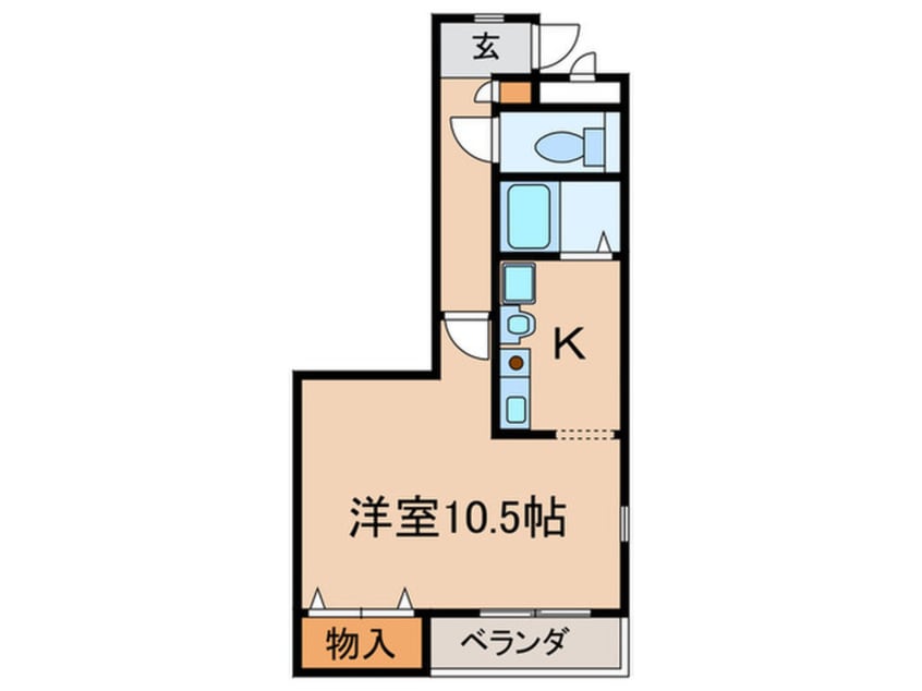 間取図 エミネンス・フロ－ラＭ