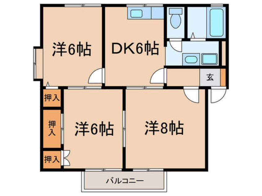 間取図 エステート