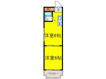 間取図 プリンセス栄