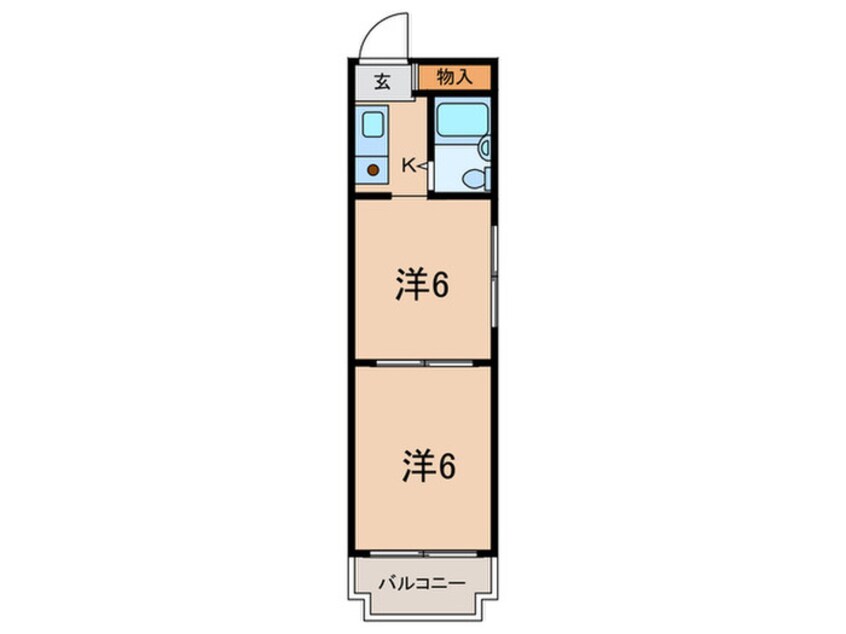 間取図 プリンセス栄