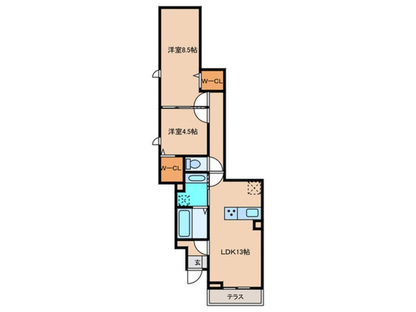 間取図 ＣＡＳＡ和