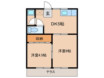 間取図 ニューコーポ宮下