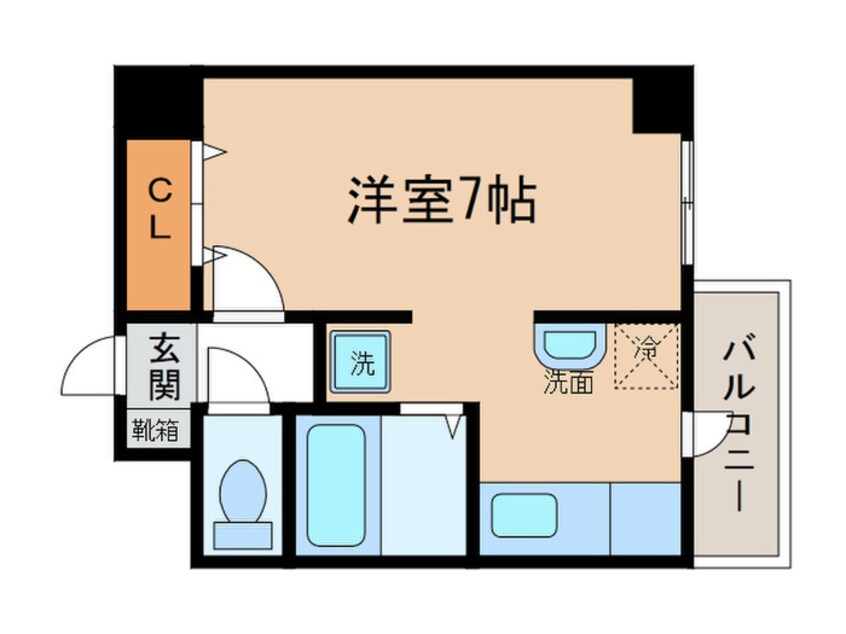 間取図 クレセント松蔭