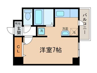 間取図 クレセント松蔭