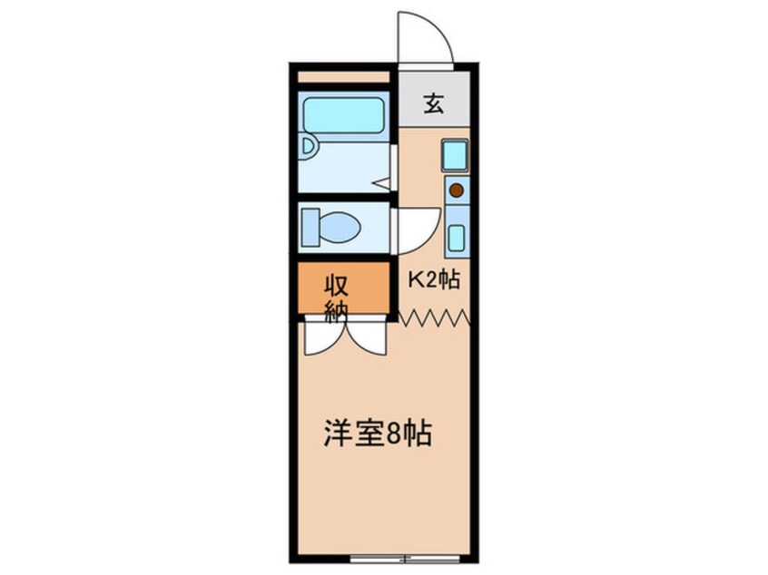 間取図 ﾌｪﾆｯｸｽ248